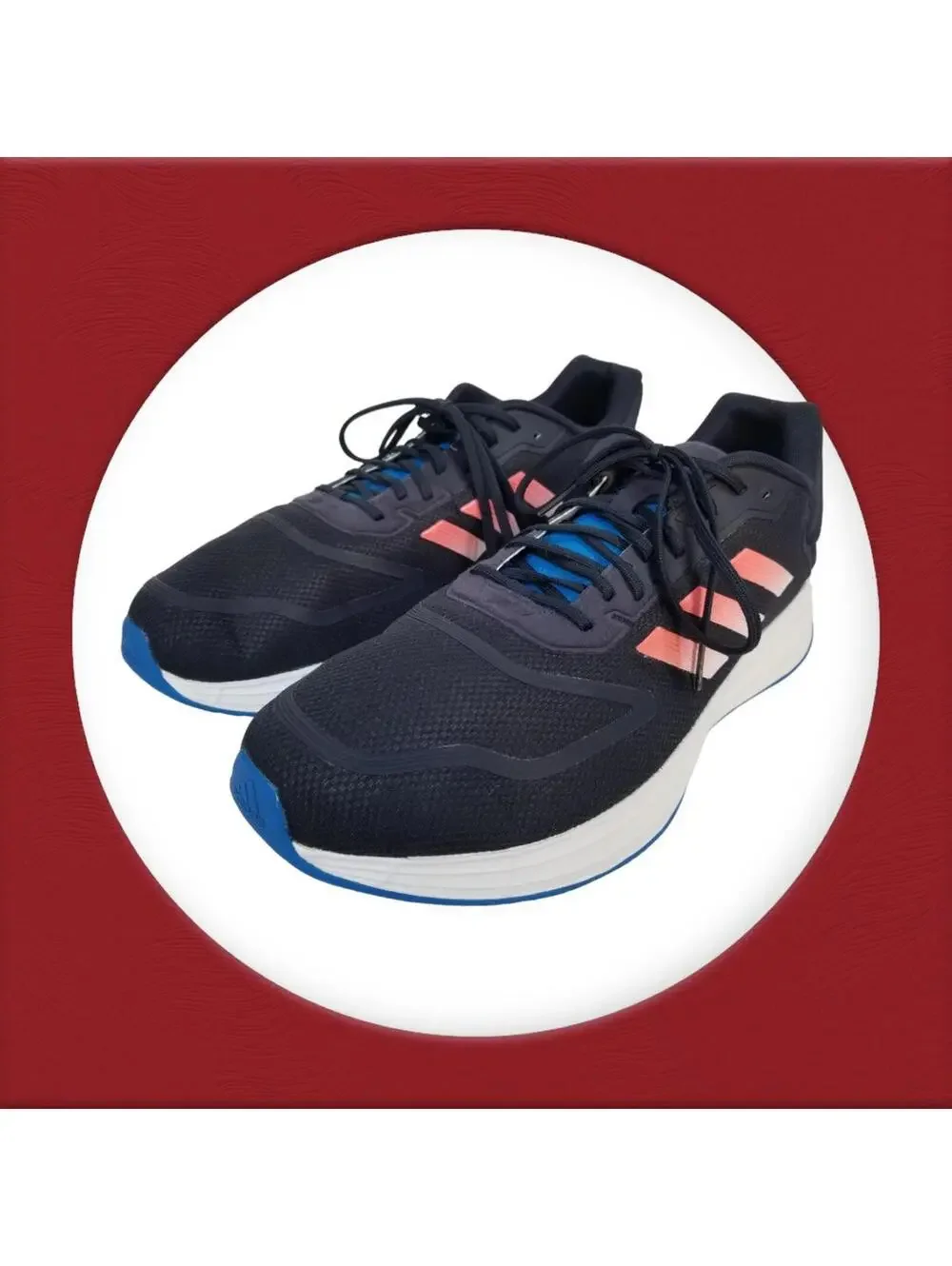 Adidas Duramo Light Motion Running Sneaker Shoes Size 14 Mens Dark Blue